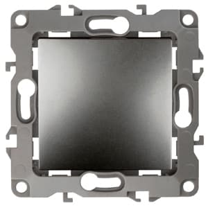 ЭРА 12-1001-12 Выключатель, 10АХ-250В, IP20, без м.лапок, 12, Графит