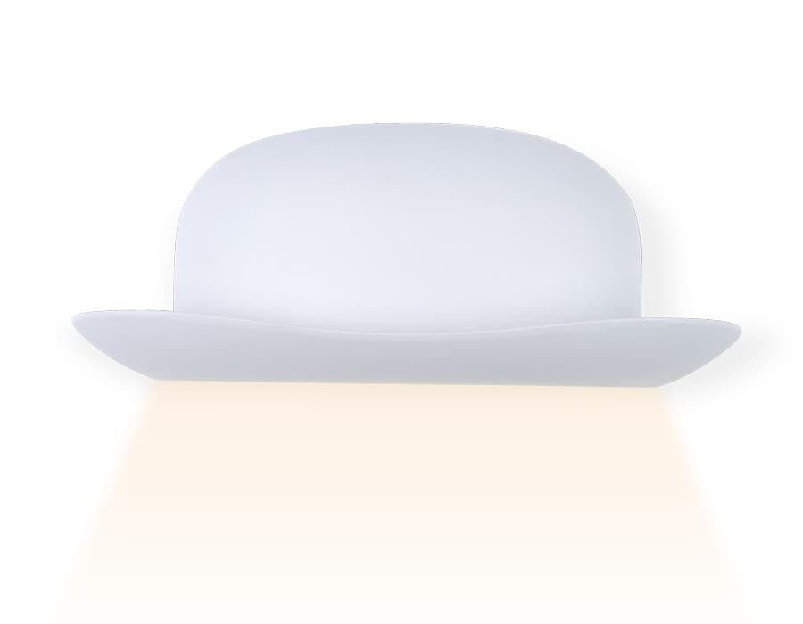 Ambrella Настенный светодиодный светильник FW233 WH/S белый/песок LED 3000K 12W 250*95*100