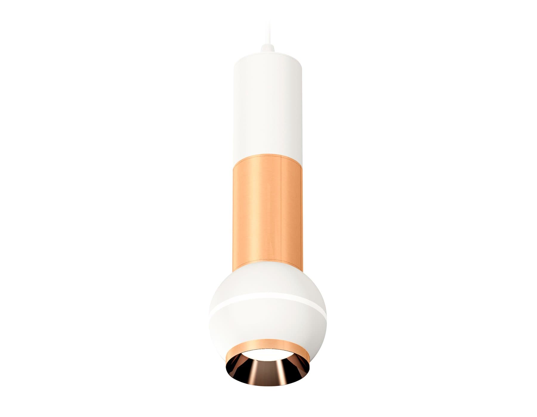 Ambrella Комплект подвесного светильника с дополнительной подсветкой XP1101040 SWH/PPG белый песок/золото розовое полированное MR16 GU5.3 LED 3W 4200K