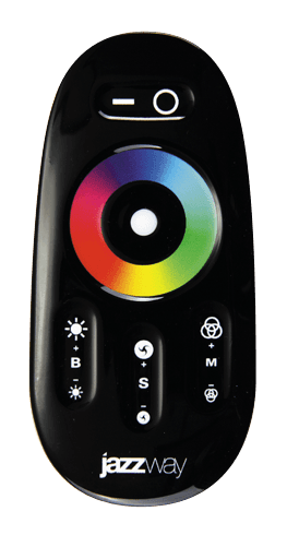 Jazzway Контроллер RGB PRC-4000RF BL (черный) 12/24V 216/432Вт .1019295 — миниатюра 2