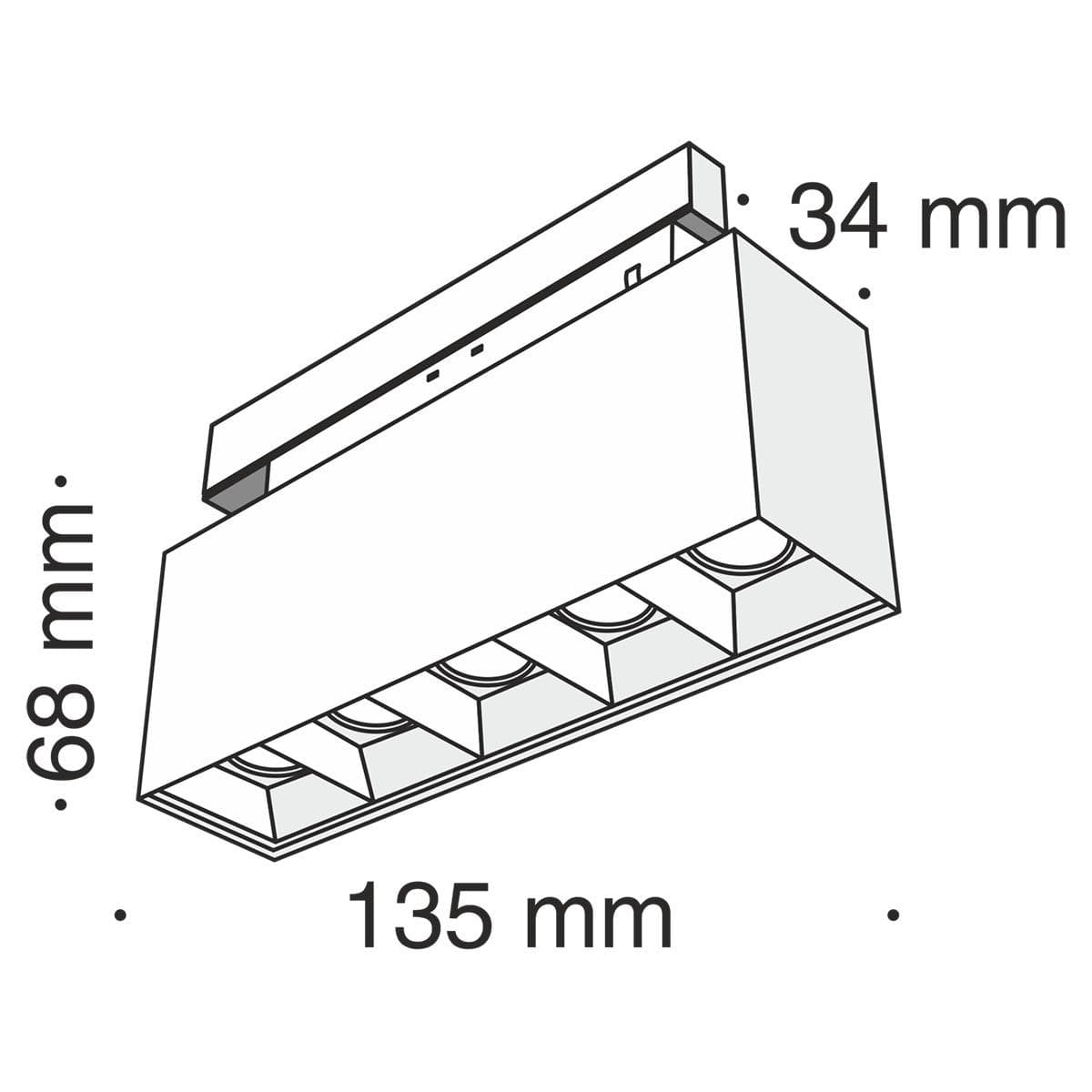 Maytoni Трековый светодиодный светильник  Track lamps TR014-2-10W3K-B — миниатюра 6