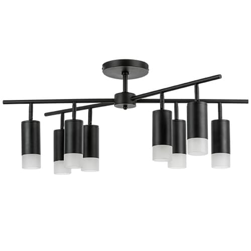 Lightstar LR7283781 Люстра RULLO 8х50W GU10 ЧЕРНЫЙ (571728+214437-8+202431-8), шт