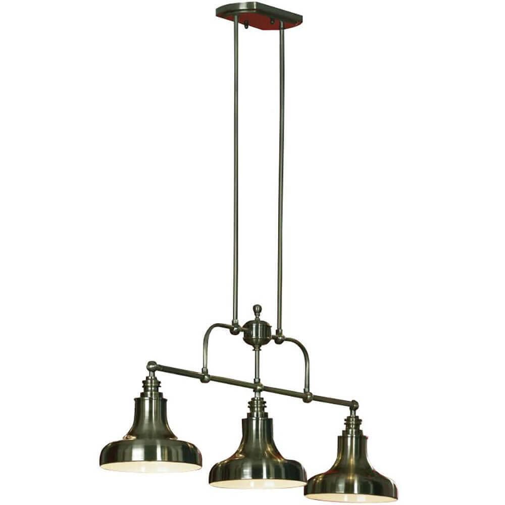 Lussole S.R.L Металл Бронзовый /  Металл Люстра E27 10W GRLSL-3013-03 — миниатюра 1