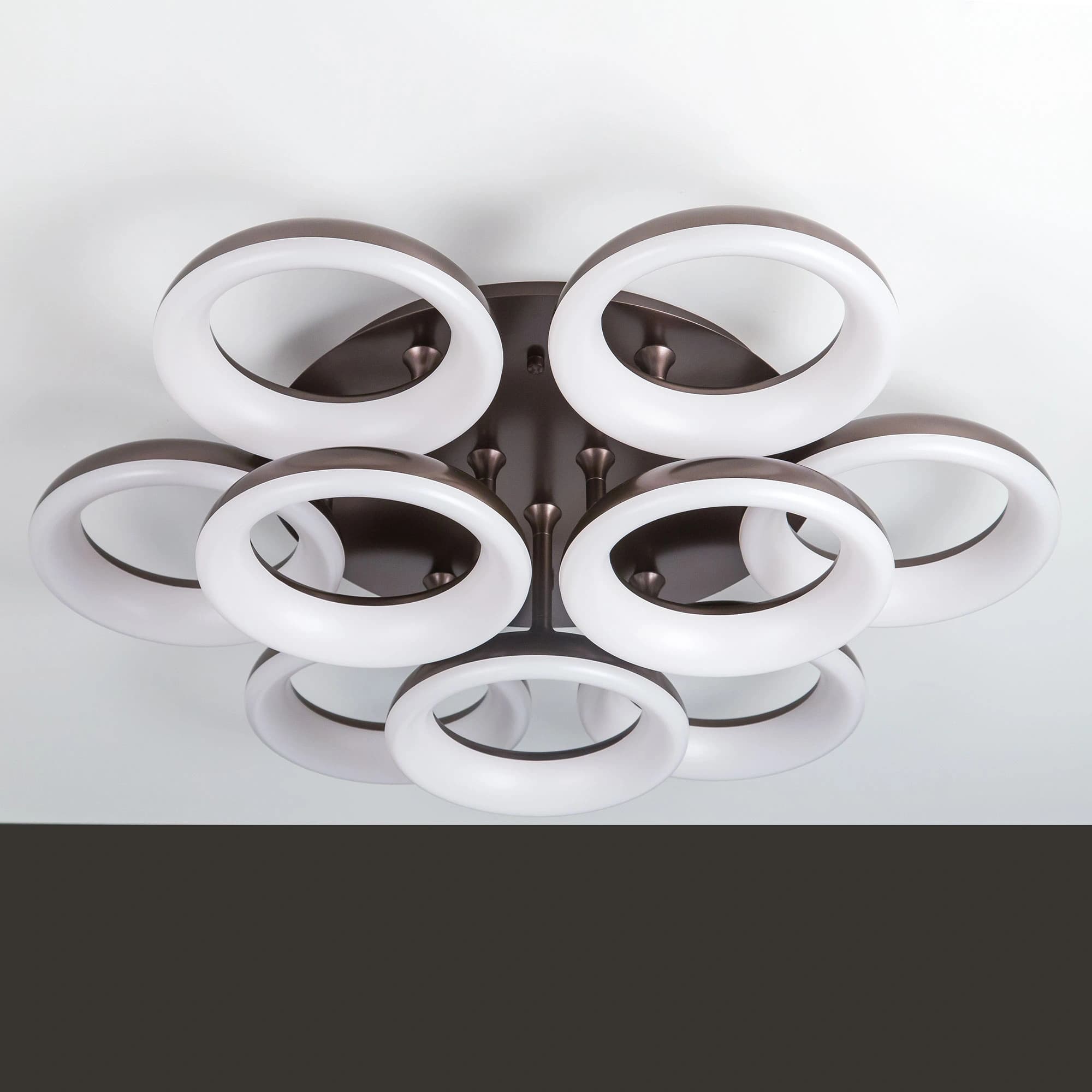 Citilux CL225195R Паркер Кофе Светильник LED Люстра с пультом — миниатюра 2