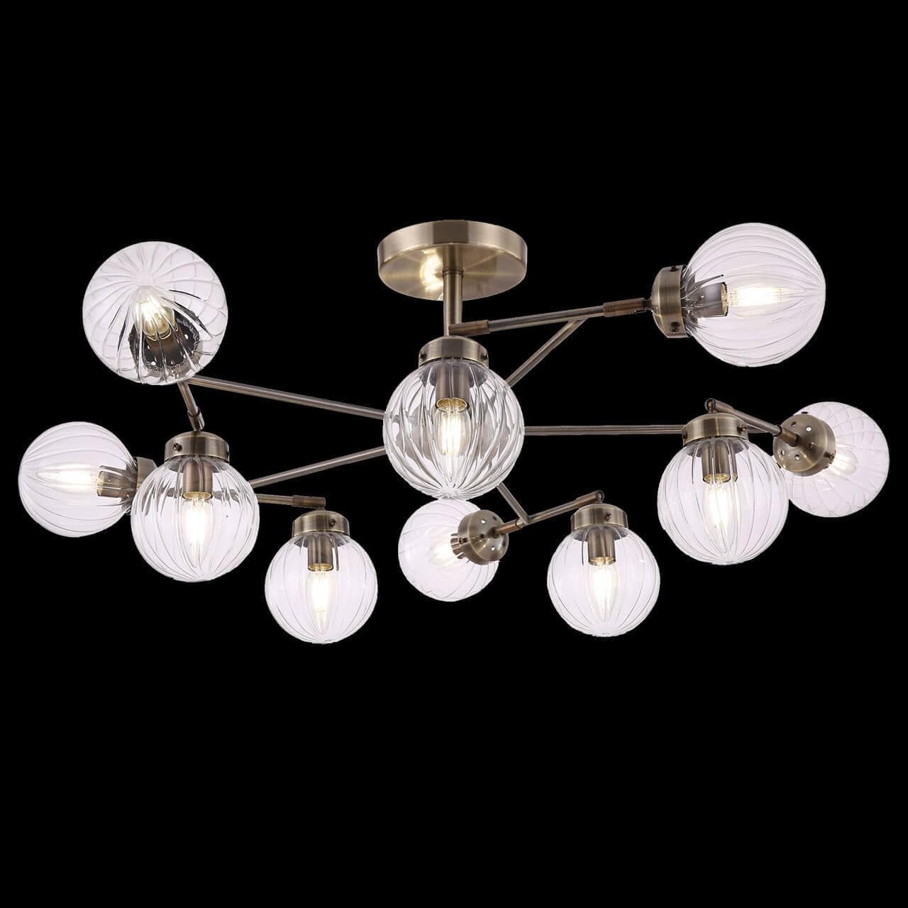 Freya Modern Daisy Латунь Люстра FR5041PL-10BS — миниатюра 5