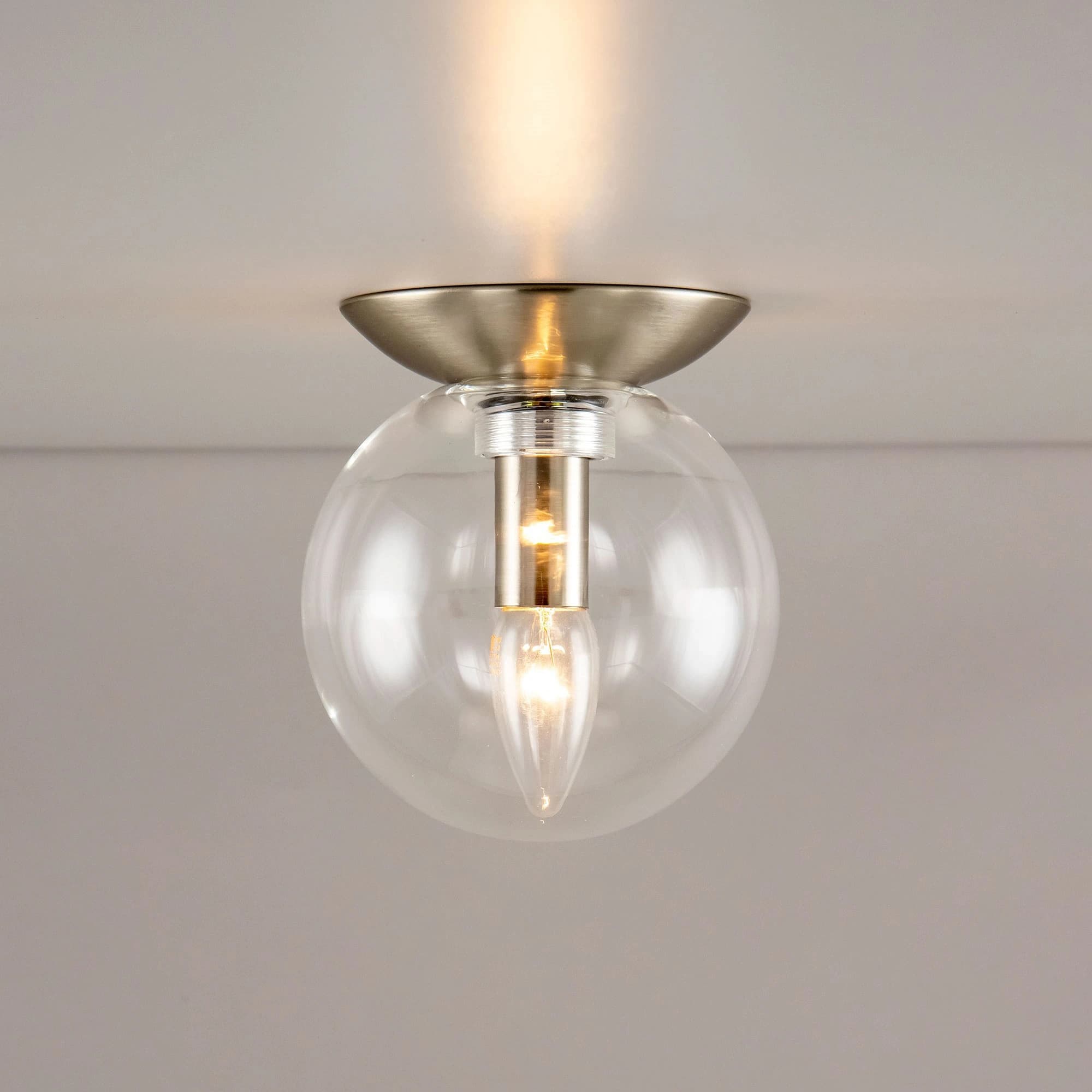 CITILUX CL102511 Томми Хром Матовый Светильник Настенно-Потолочный — миниатюра 3