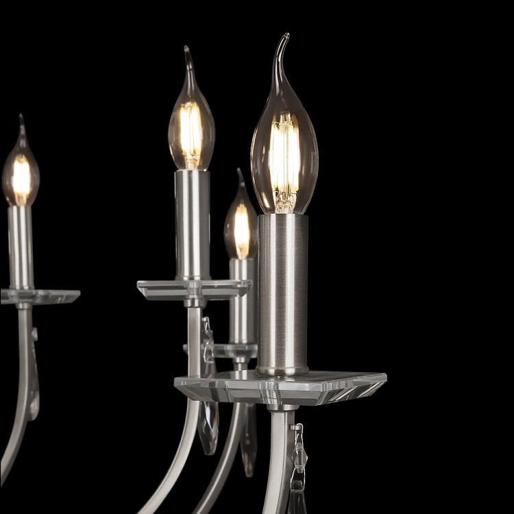 Freya Crystal Никель Люстра FR1006PL-12N — миниатюра 6