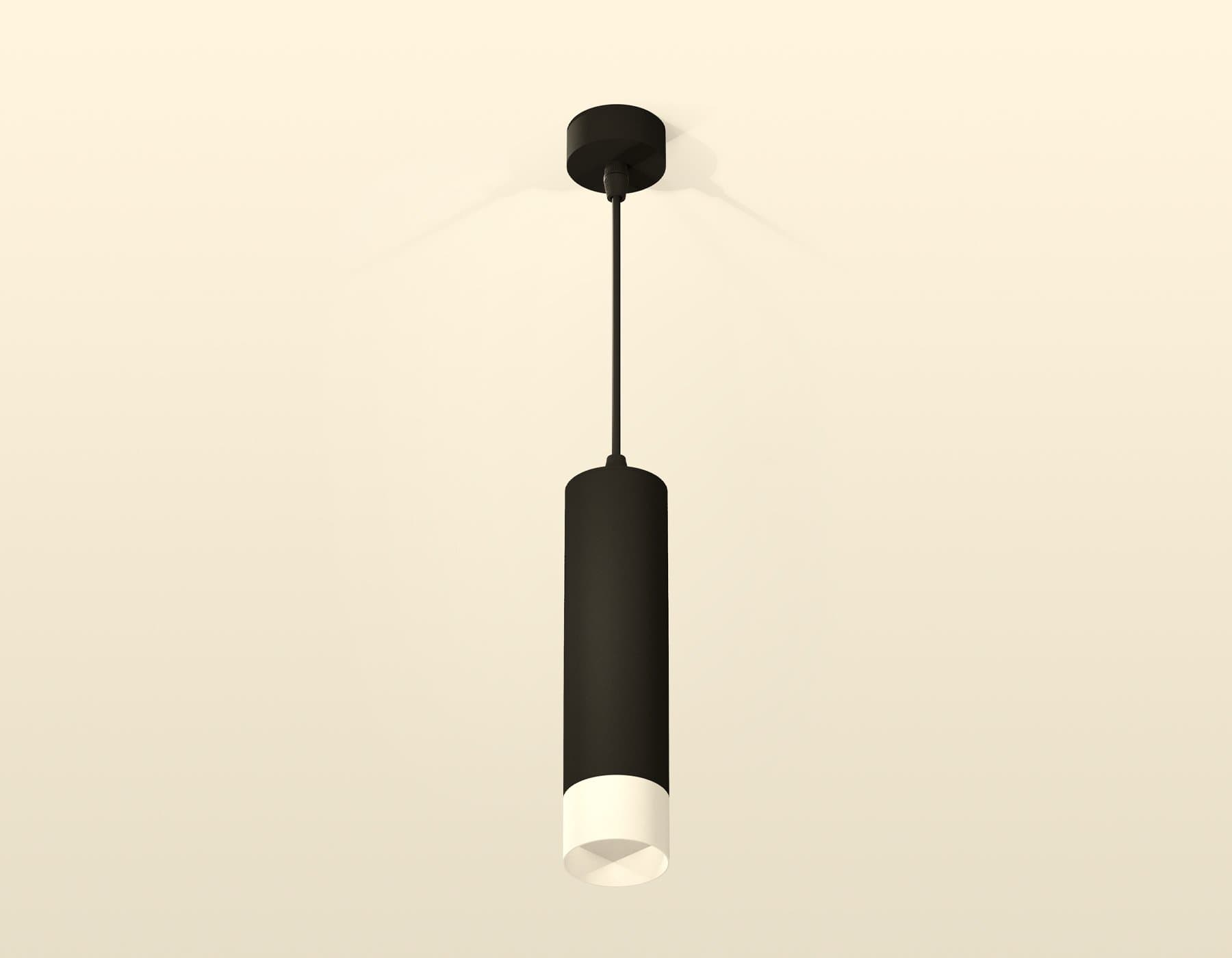 Ambrella Комплект подвесного светильника с акрилом XP6356005 SBK/FR черный песок/белый матовый MR16 GU5.3 (A2302, C6356, N6252) — миниатюра 3