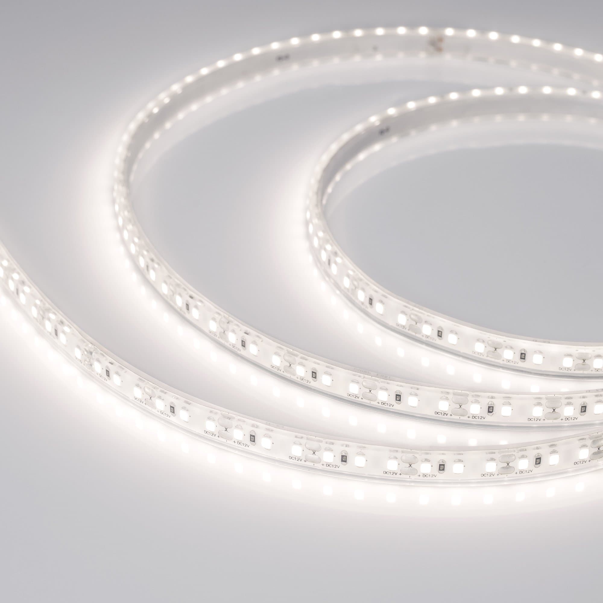 Arlight Светодиодная лента герметичная RTW-PU-A120-10.5mm 12V Day4000 (16.8 W/m, IP68, 2835, 5m) (-) 029597(2) — миниатюра 4