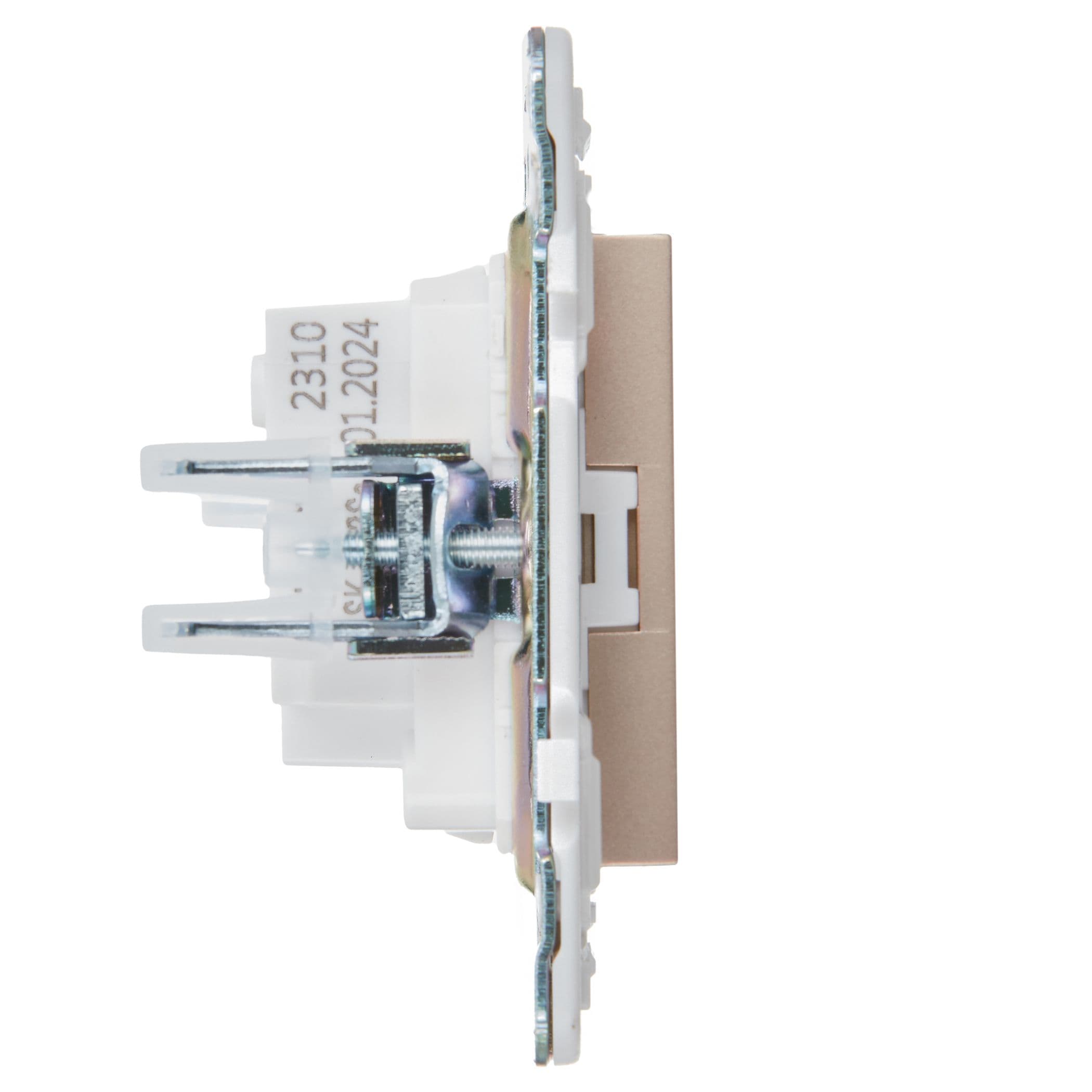 IEK SKANDY Песочный Розетка б/з 10А SK-R02Sa — миниатюра 4