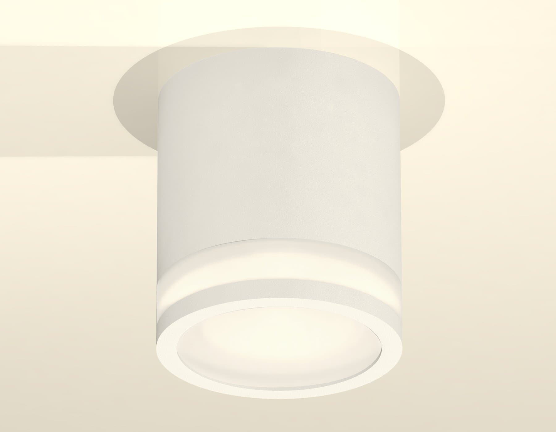 Ambrella Комплект накладного светильника XS7401041 SWH/FR белый песок/белый матовый MR16 GU5.3 (C7401, N7120) — миниатюра 2
