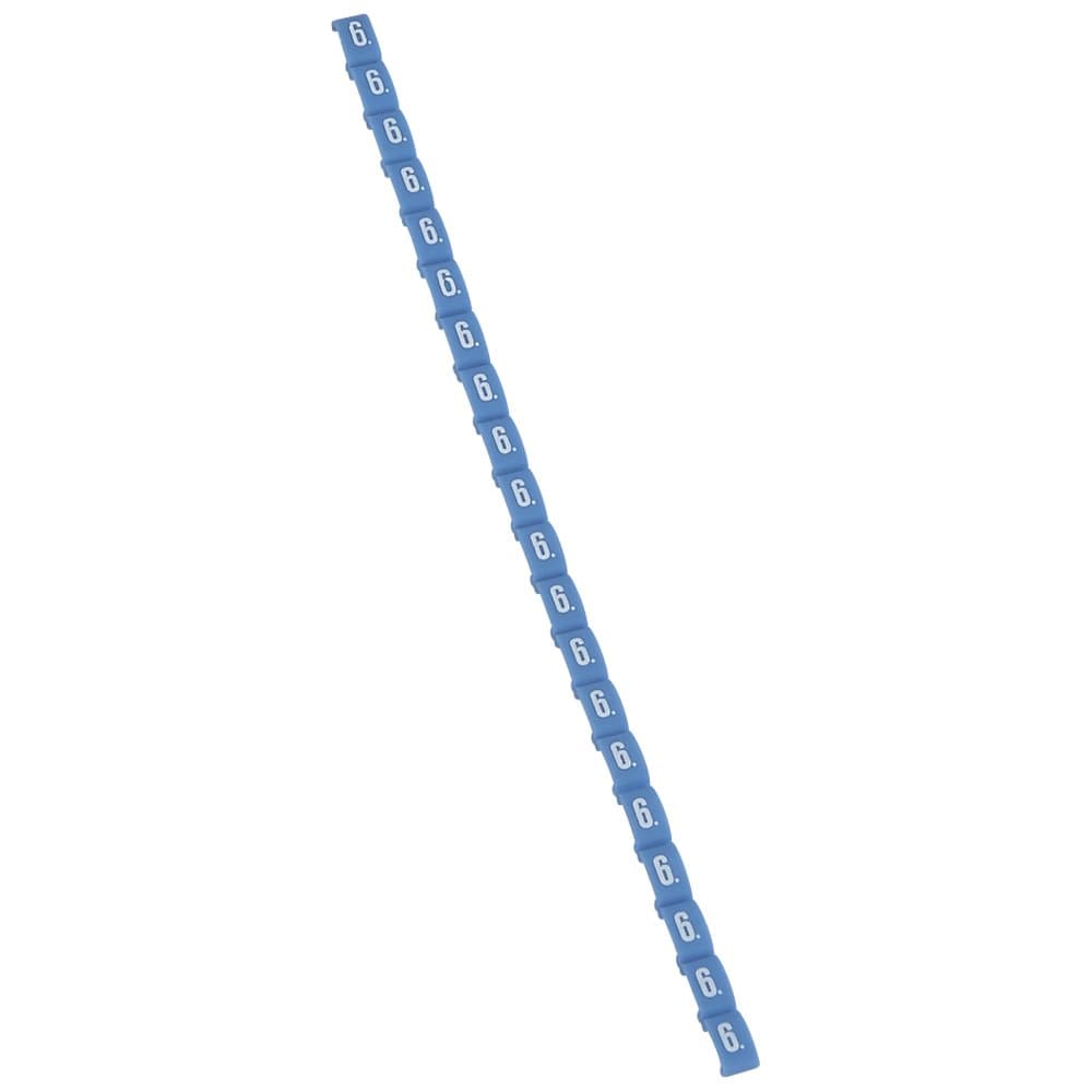 Legrand Duplix Маркер 6 (упаковка) 038406 — миниатюра 1