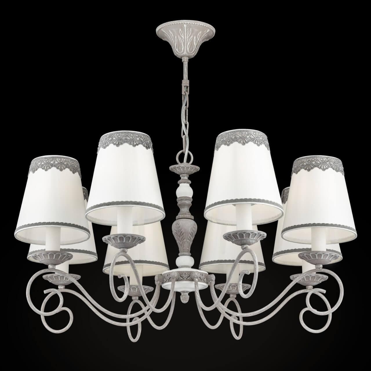Maytoni Elegant Bouquet Серый Люстра 8xE14 40W ARM023-08-S — миниатюра 7