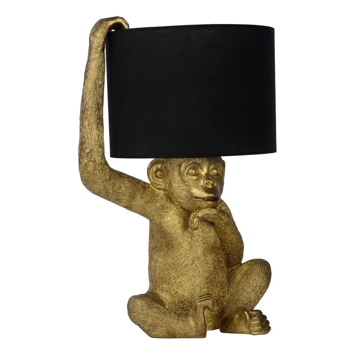 Lucide EXTRAVAGANZA CHIMP Черный Настольная лампа 10502/81/30 — миниатюра 1