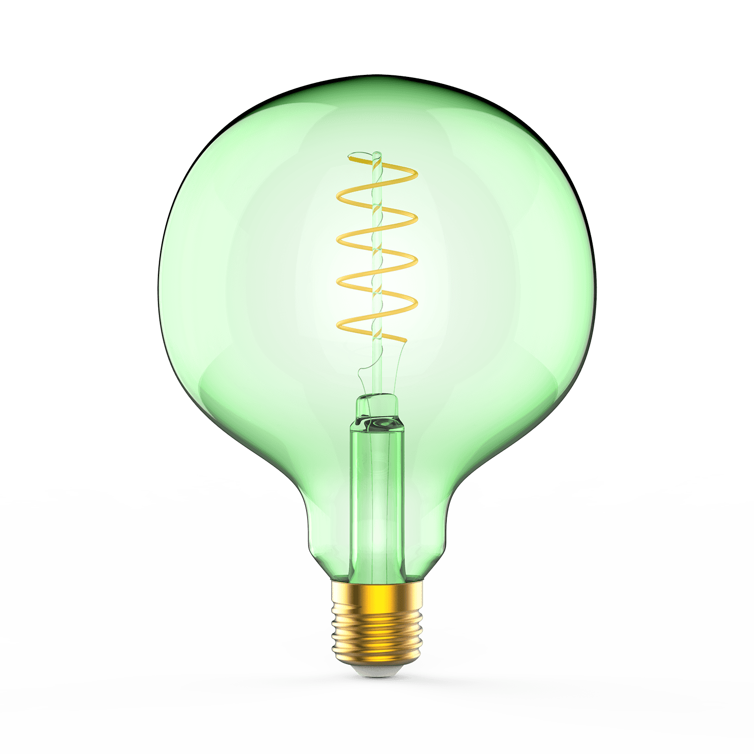 Gauss Лампа Filament G125 5W 190lm 1800К Е27 green flexible LED 1012802105 — миниатюра 3