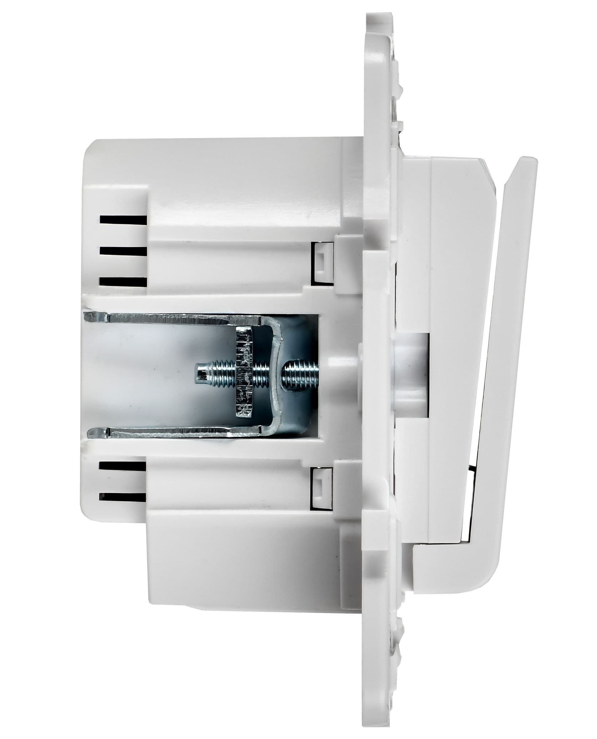 IEK SKANDY Арктический белый Выключатель карточный 30А SK-V15W — миниатюра 5