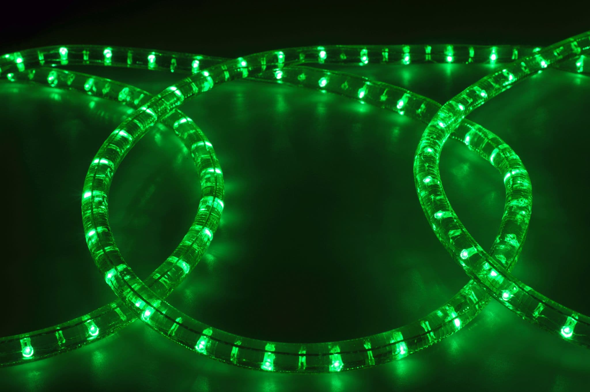 NEON-NIGHT Дюралайт LED, постоянное свечение (2W) - зеленый, 30 LED/м, бухта 100м 121-124-6 — миниатюра 3
