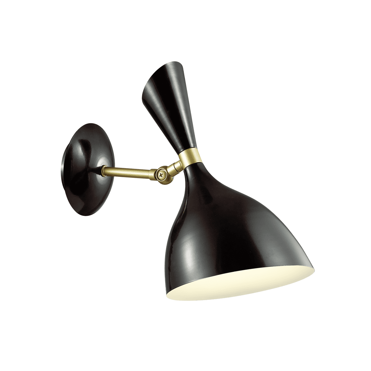 Odeon Light 4665/1W ODL20 431 золотой/черный Бра E14 1*40W 220V RASTO — миниатюра 2