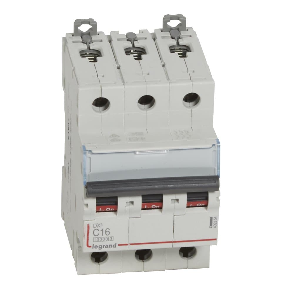 Legrand DX3 Автоматический выключатель 3P 16A (С) 10kA/16kA 409254 — миниатюра 2
