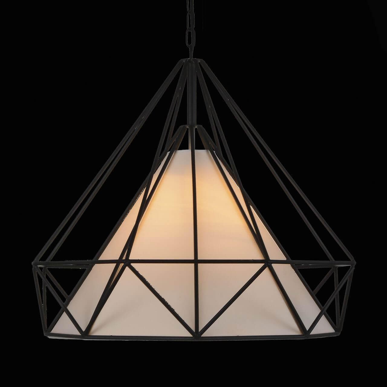 ST LUCE SL233.403.01 Светильник подвесной Черный/Черный, Белый E27 1*60W — миниатюра 2