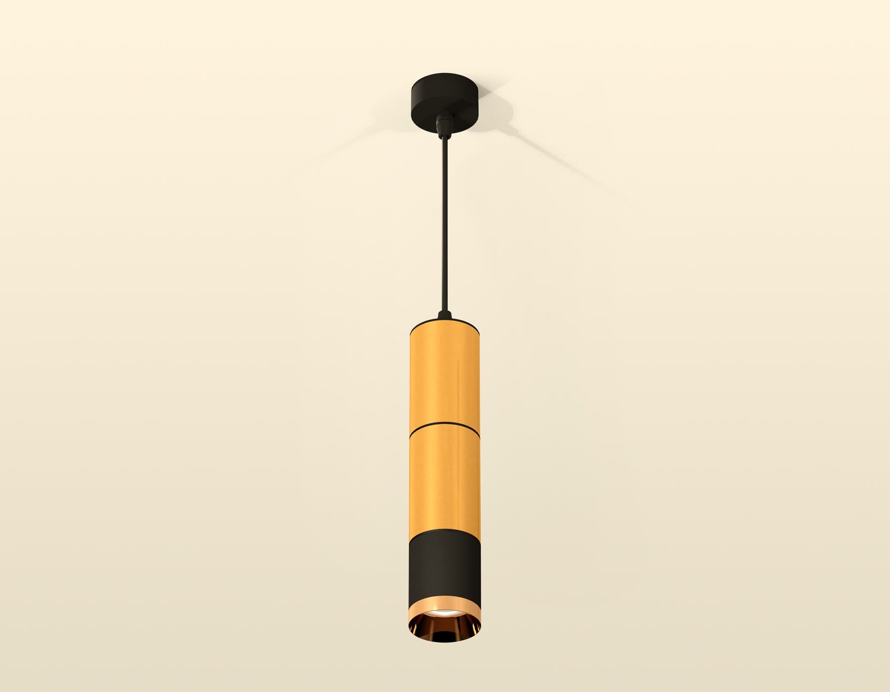 Ambrella Комплект подвесного светильника XP6302020 PYG/SBK золото желтое полированное/черный песок MR16 GU5.3 (A2302, C6327, A2061, C6327, A2061, C630 — миниатюра 2