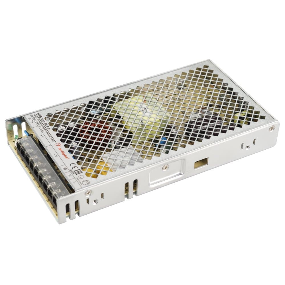 Arlight Блок питания HTS-200-36-FA (36V, 5.9A, 212W) (IP20 Сетка, 3 года) 022394 — миниатюра 1