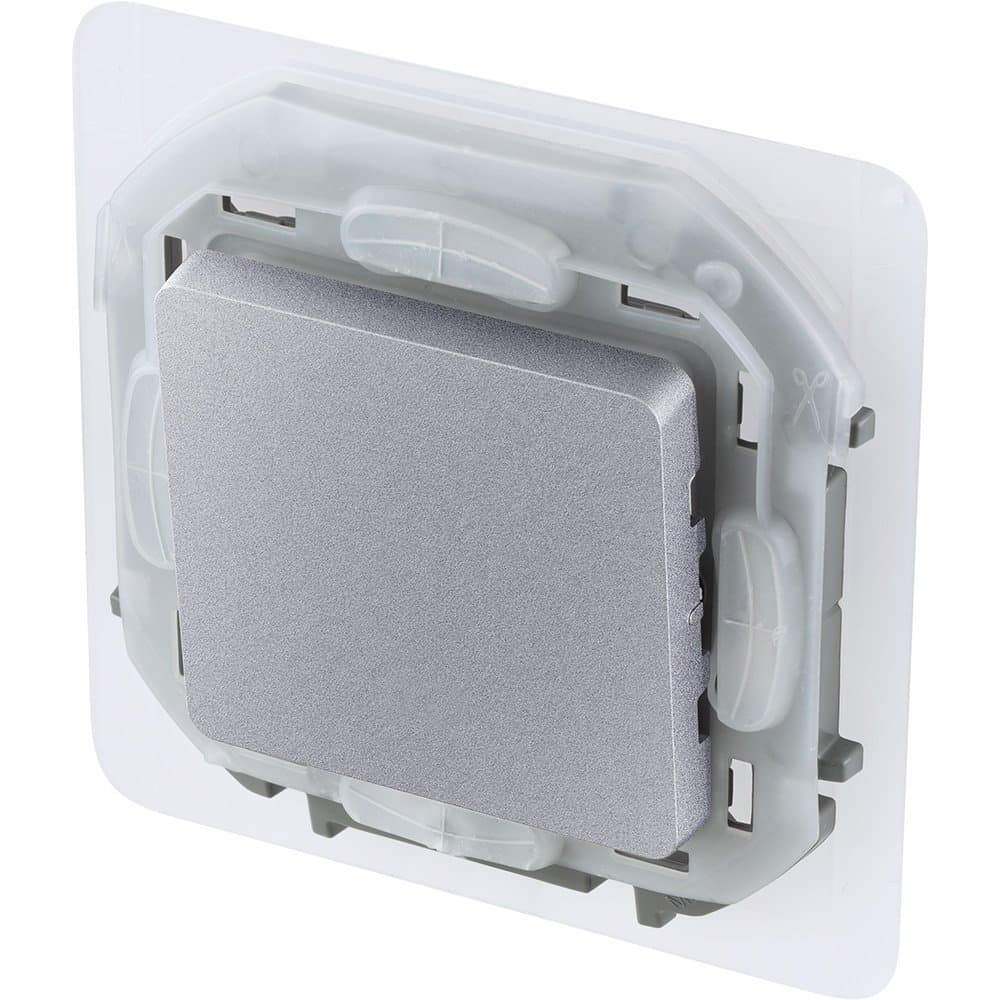 Legrand INSPIRIA Алюминий Переключатель IP44 - 10 AX - 250 В 673672 — миниатюра 3