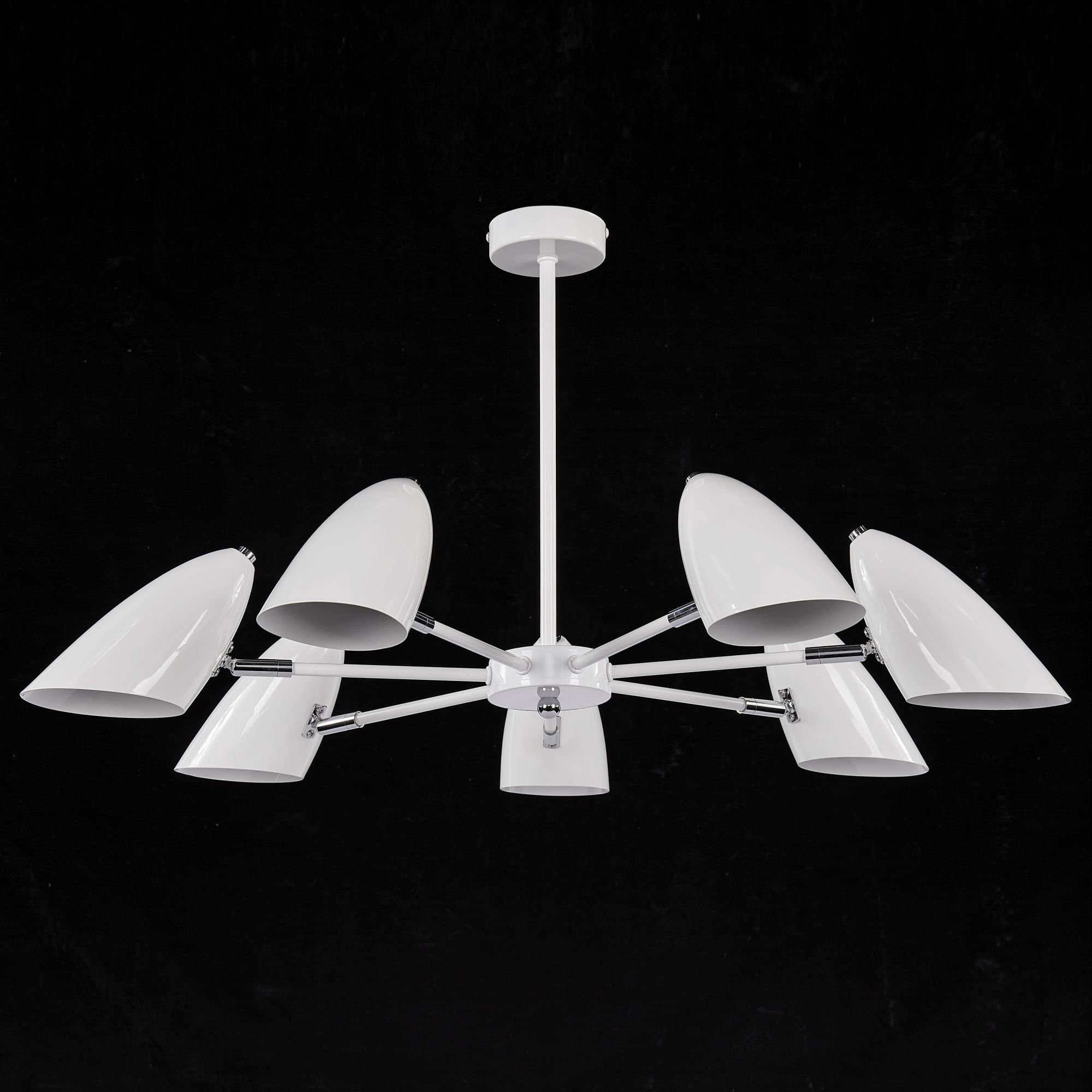 Freya Modern Aida Белый Люстра E14 40W FR5852-CL-07-W — миниатюра 4