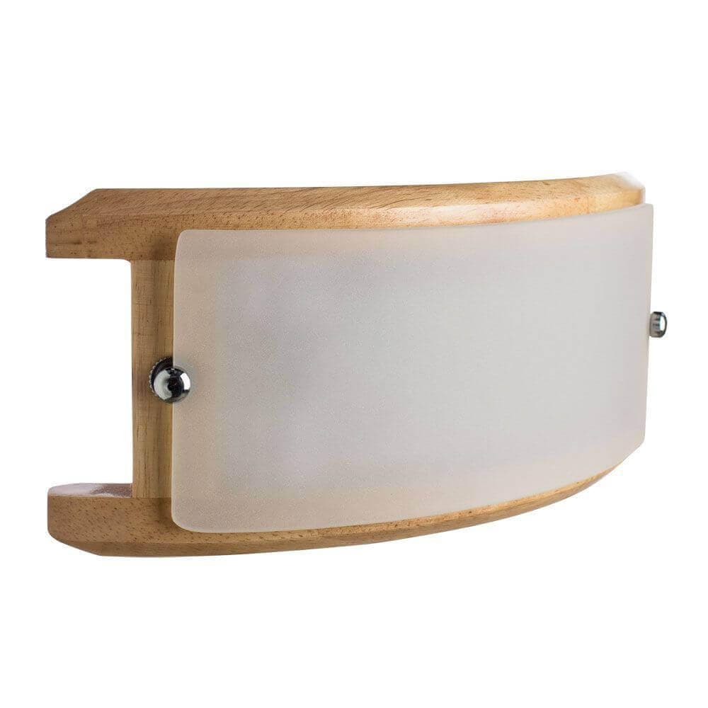 Arte Lamp Archimede Коричневый/Белый Бра 1x40W 1xE14 A6460AP-1BR