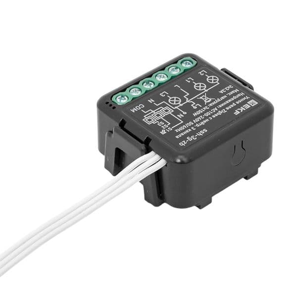 EKF Умное реле в подрозетник 3-канальное с нейтралью Zigbee Connect Select — миниатюра 9