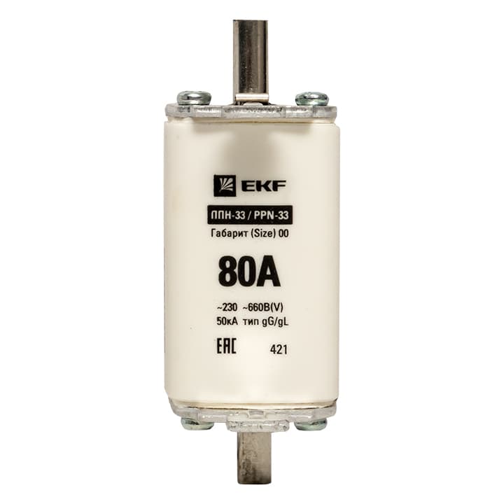 EKF PROxima Плавкая вставка ППН-33 160/ 80А габарит 00 — миниатюра 4