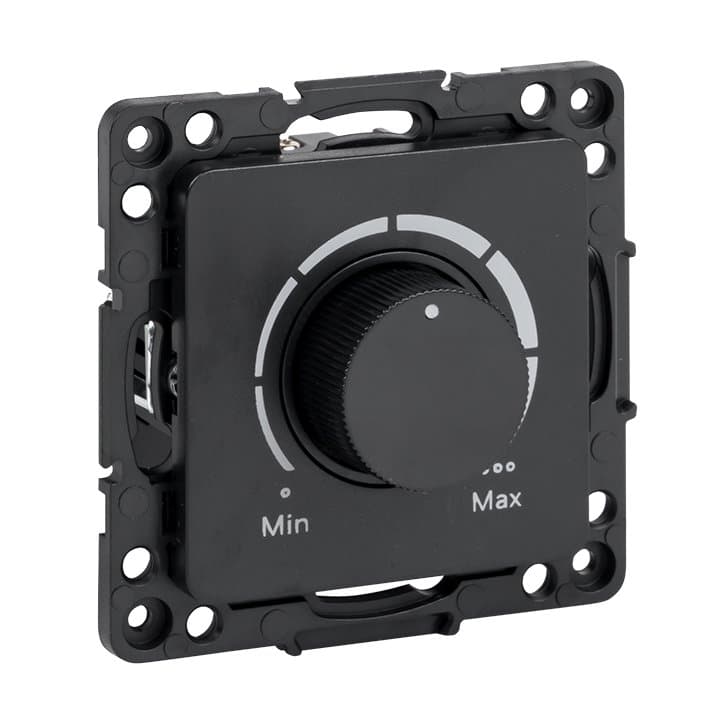 EKF PROxima Стокгольм Черный Светорегулятор, 600W, 220В — миниатюра 2