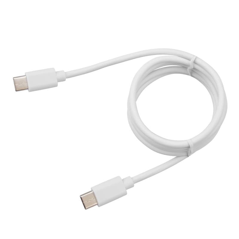 Кабель Type-C - Type-C PD 45W/1m/PVC/white/ Rexant 18-1830