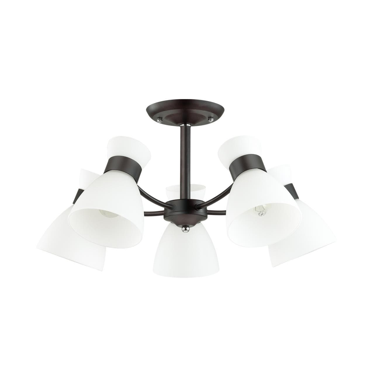 Lumion 4534/5C COMFI LN21 056 черный Люстра потолочная E27 5*60W 220V WILMA — миниатюра 2