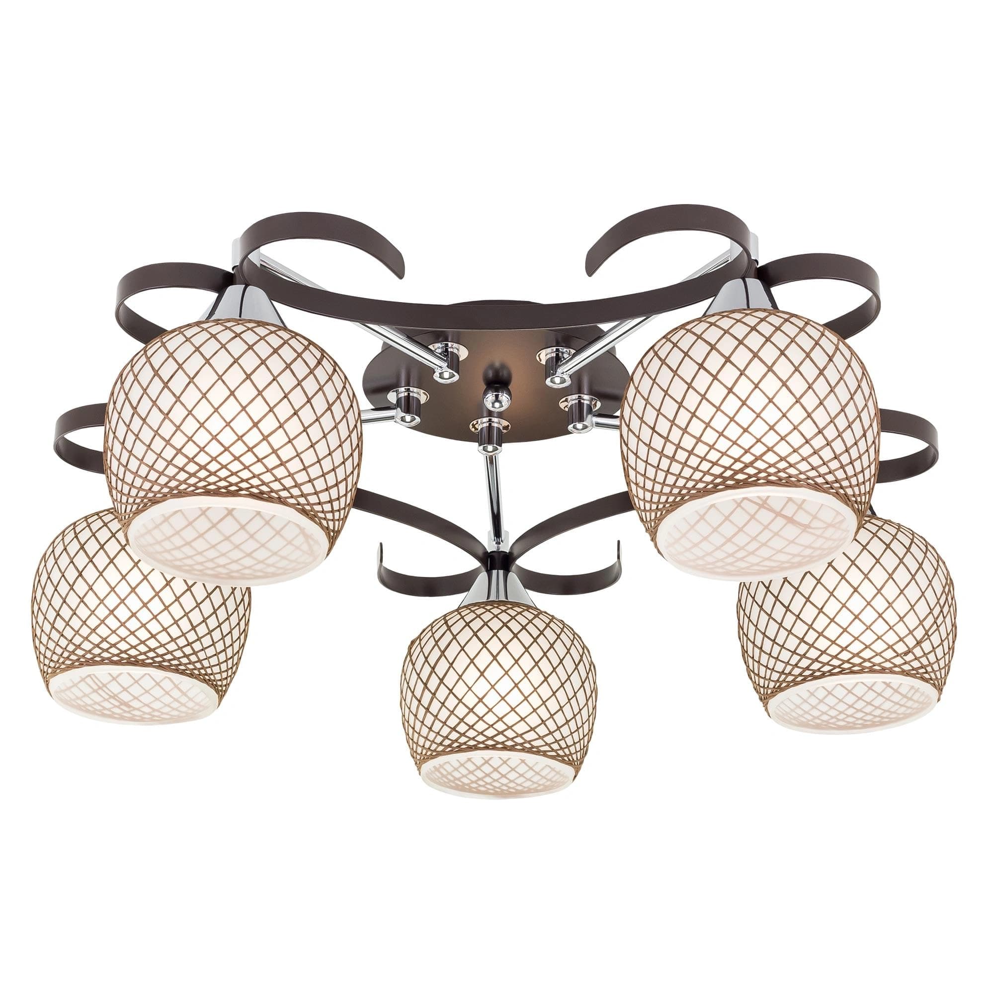 Citilux CL171152 Сюзи Венге+Хром Светильник Люстра