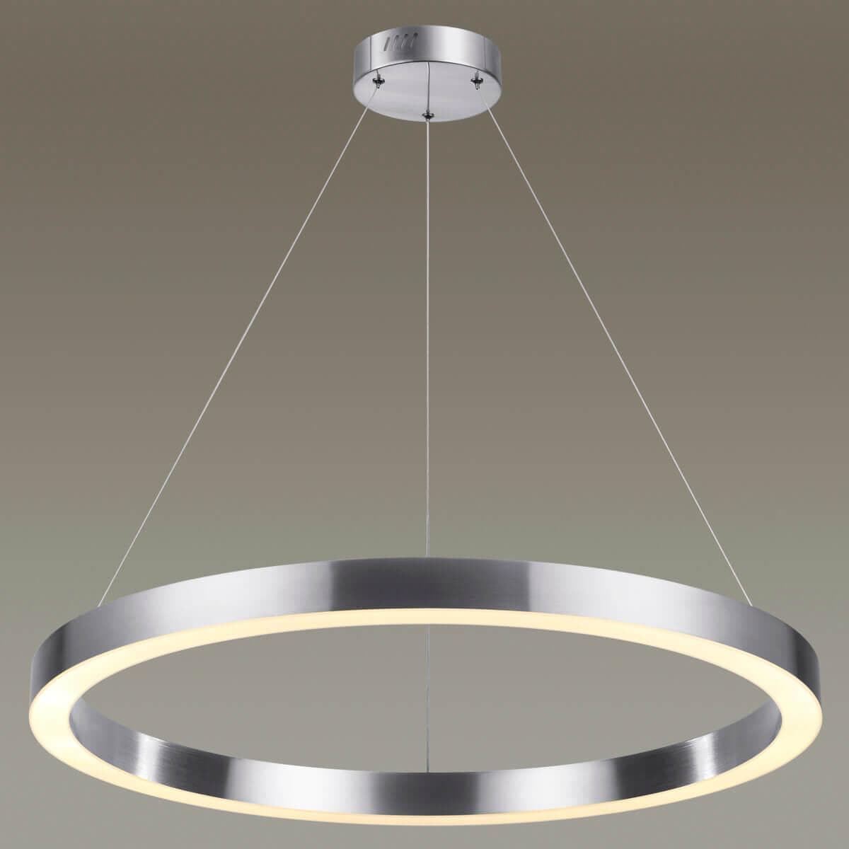 Odeon Light 4244/45L L-VISION ODL21 029 мат никель/металл Подвесной светильник IP20 LED 45W 1798Лм 4000K BRIZZI — миниатюра 4