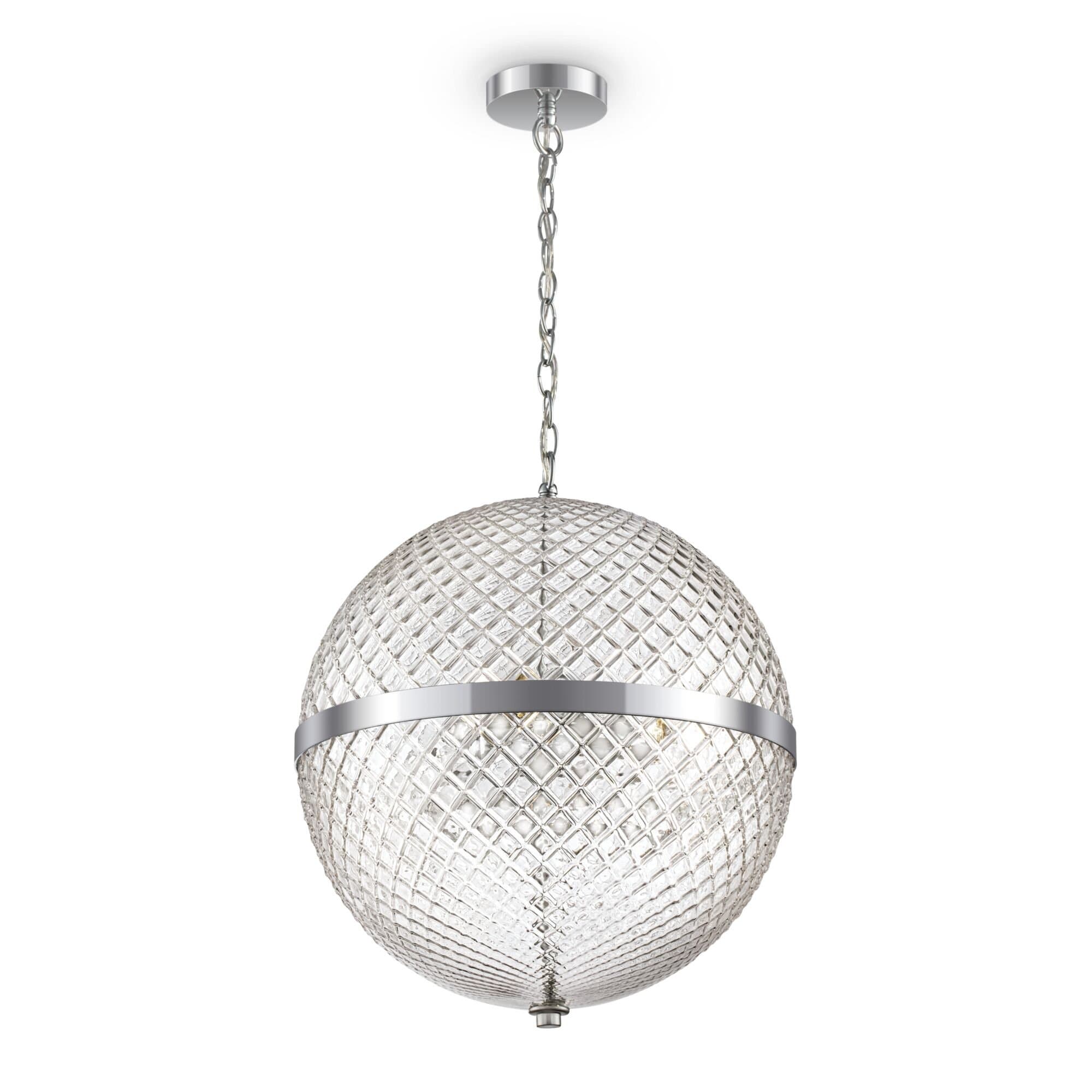 Maytoni Neoclassic Yonkers Хром Подвесной светильник E14 40W P004PL-03CH — миниатюра 2