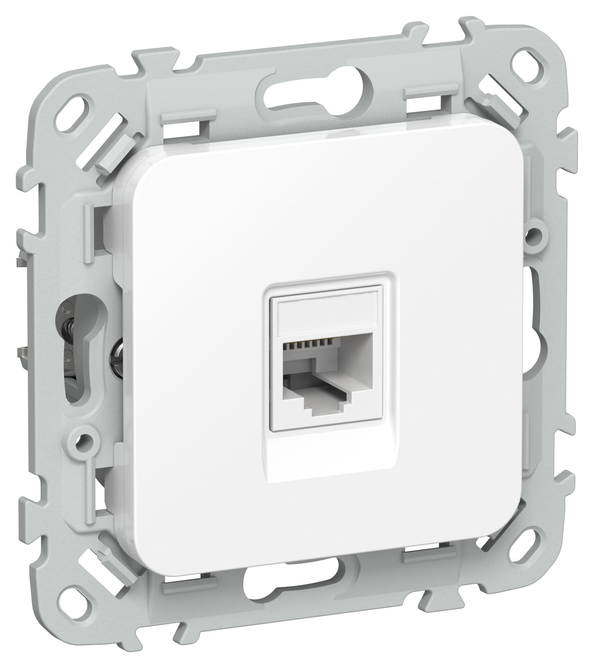 IEK FLITE Белый Розетка компьютерная RJ45 категория 6 UTP