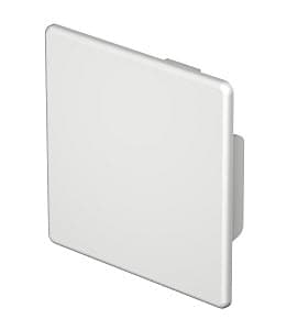 OBO Bettermann Заглушка торцевая кабель-канала WDK 60x60 мм, ПВХ, светло-серый RAL7035 6183808 — миниатюра 2