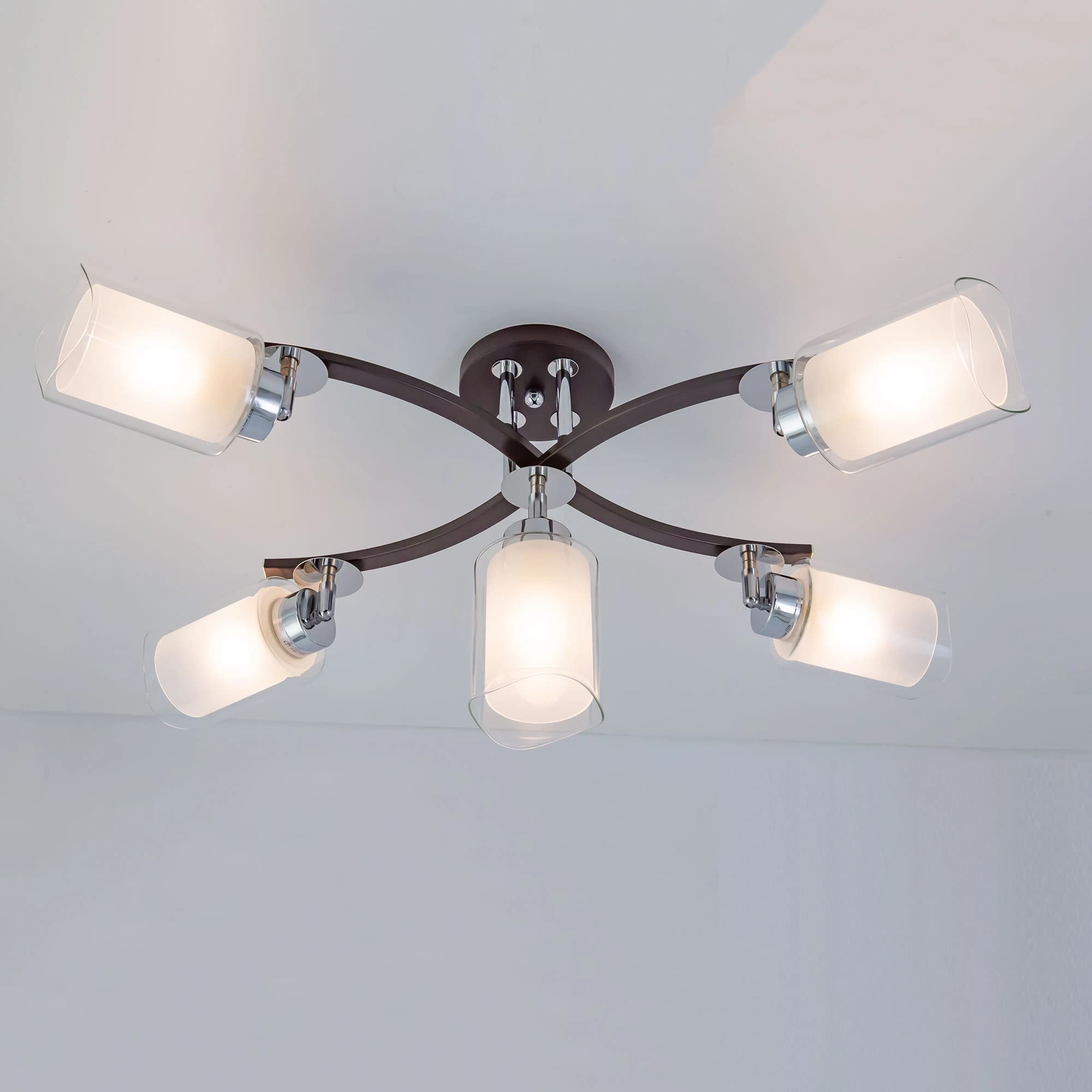 Citilux CL156152 Фортуна Венге+Хром Люстра — миниатюра 5