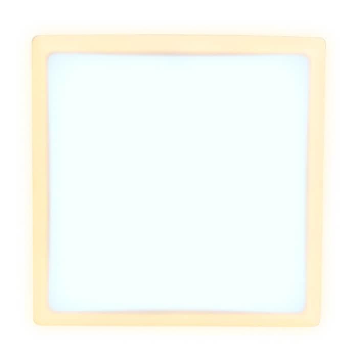 Ambrella Встраиваемый cветодиодный светильник с подсветкой DCR331 5W+3W 6400K/3000K 85-265V 90*90*32 — миниатюра 2