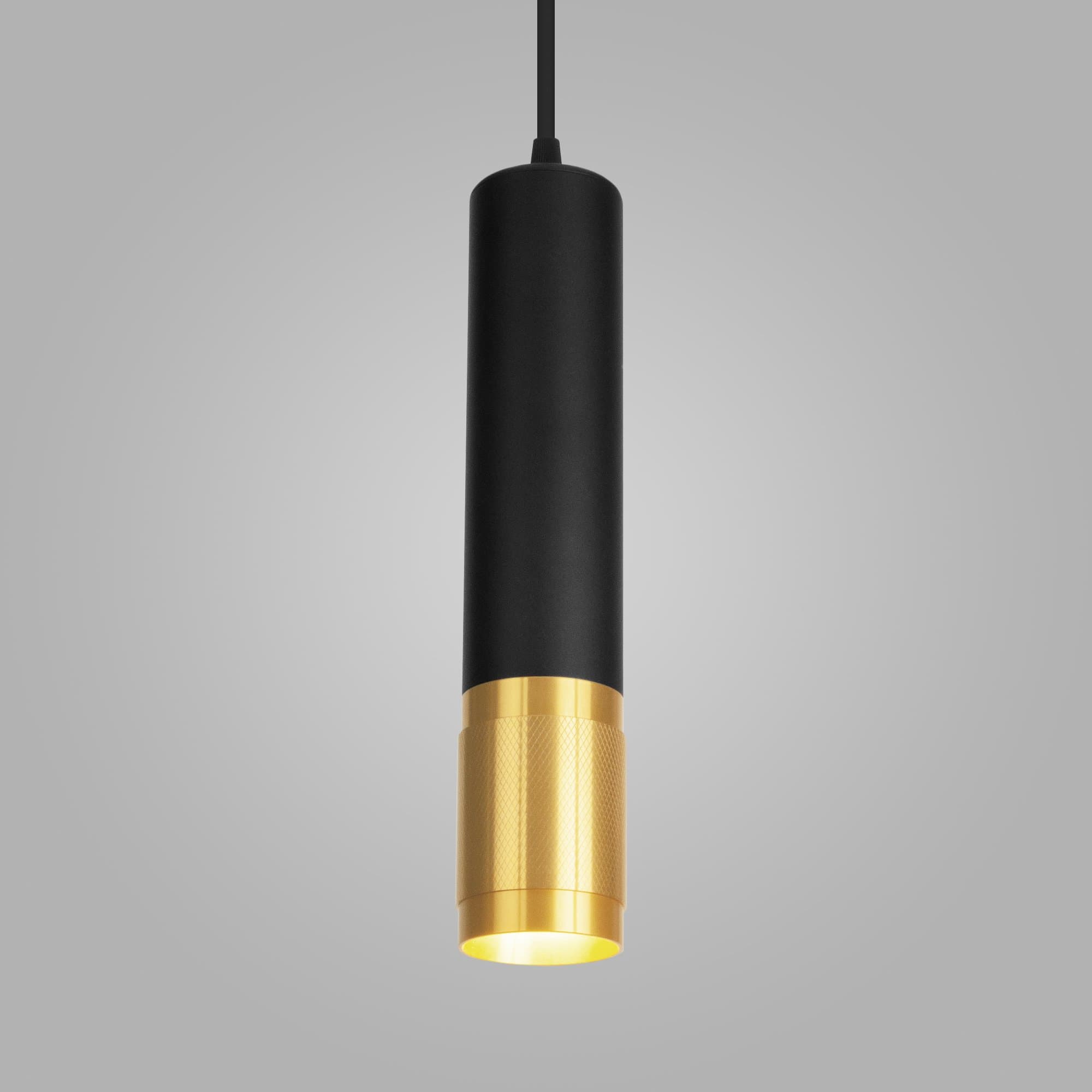 Eurosvet DLN108 GU10 Светильник подвесной черный/золото a055559