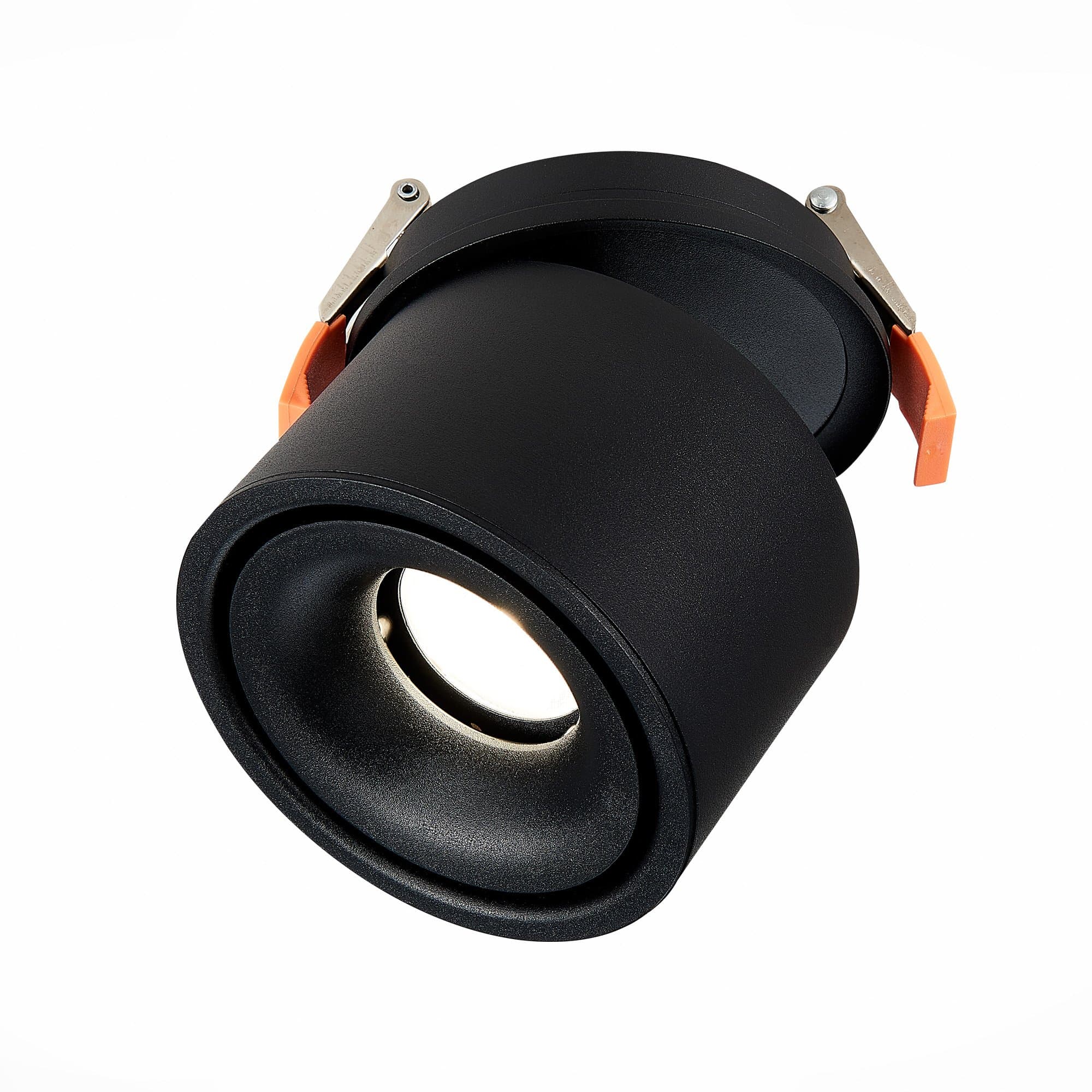 ST LUCE ST652.448.12 Св-к встр. Черный LED 1*12W 4000K 1 000Lm Ra>90 36о IP20 D100xH105 170-240VV