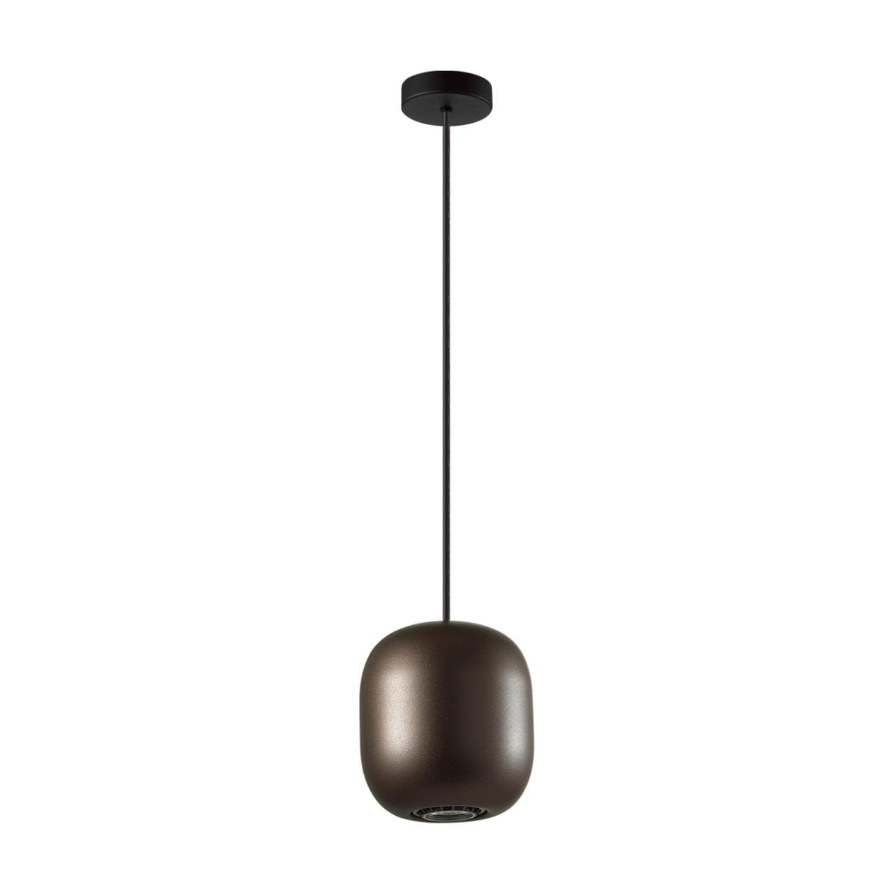 Odeon Light 5060/1DA PENDANT ODL24 313 коричн./черный/металл Подвес GU10 LED 4W COCOON