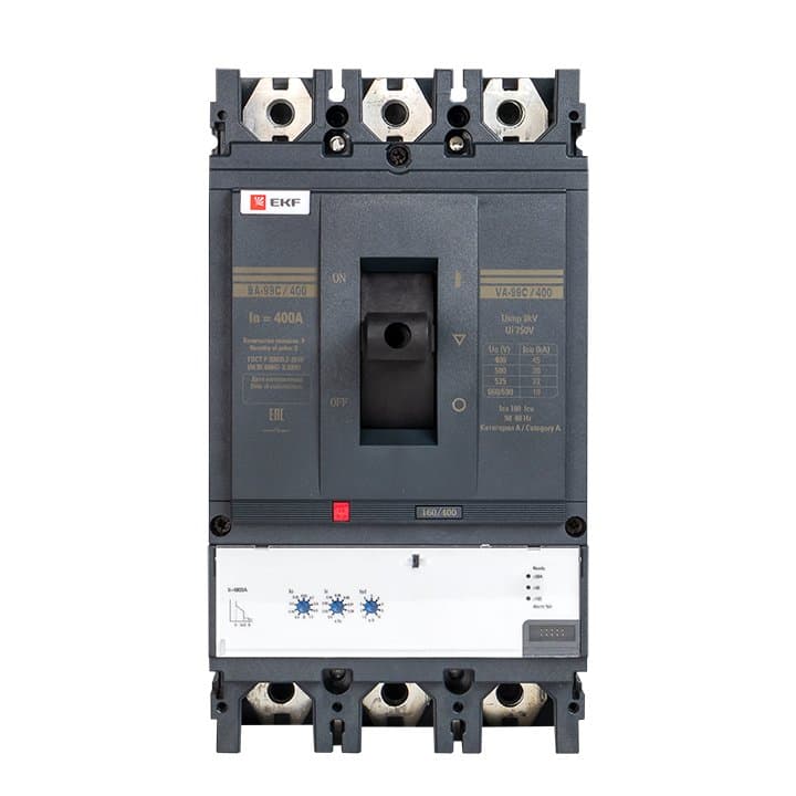 EKF PROxima Автоматический выключатель ВА-99C (Compact NS) 400/400А 3P 45кА — миниатюра 3
