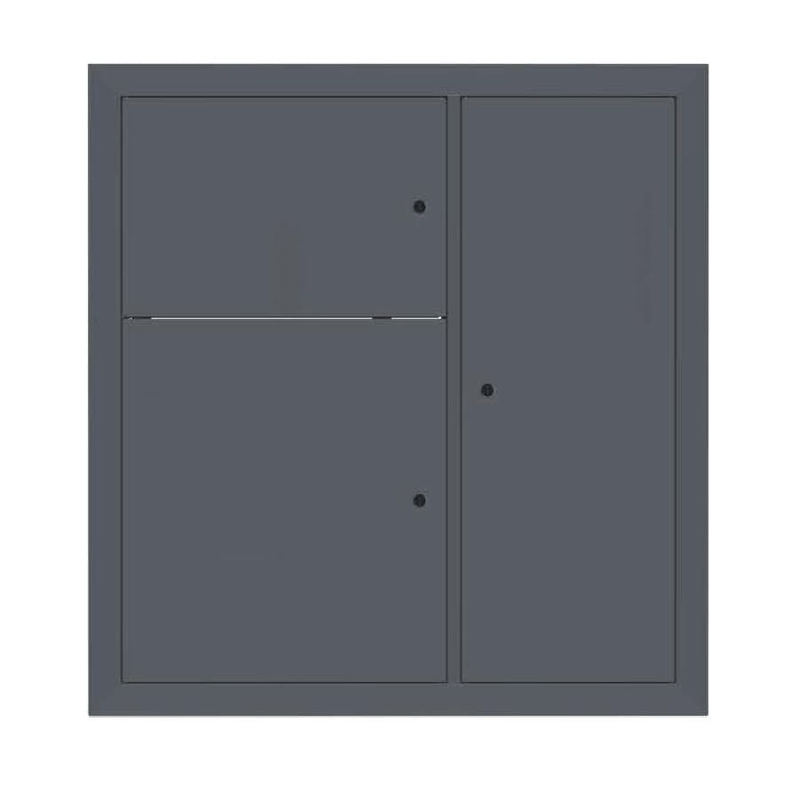 Щит этажный до 4 кв. без окон RAL7016 (1000х950х150) EKF PROxima