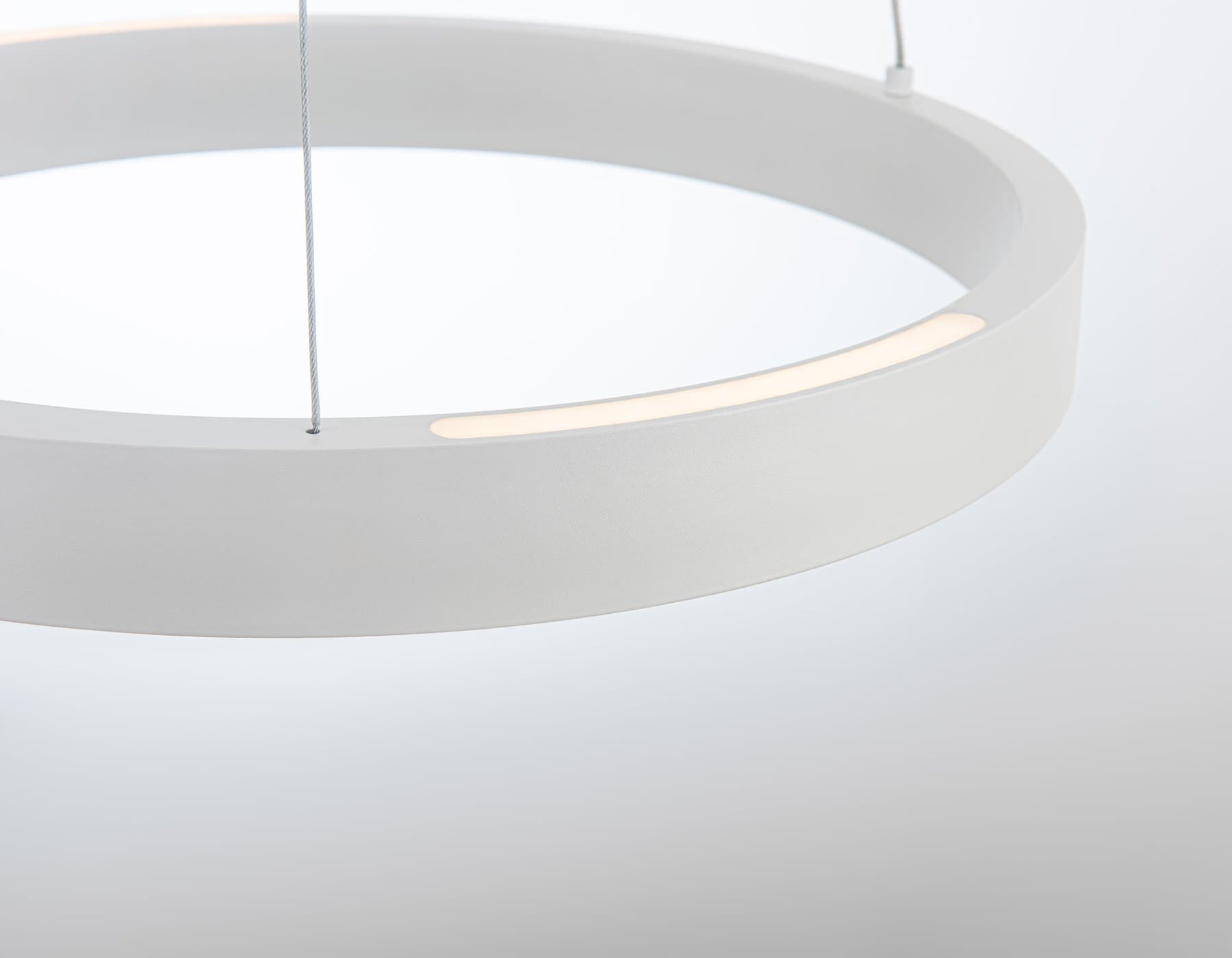 Ambrella Светильник подвесной светодиодный FL5887/3 WH белый 90W 3000K/4200K/6400K D800/600/400*1200 (без ПДУ) — миниатюра 8