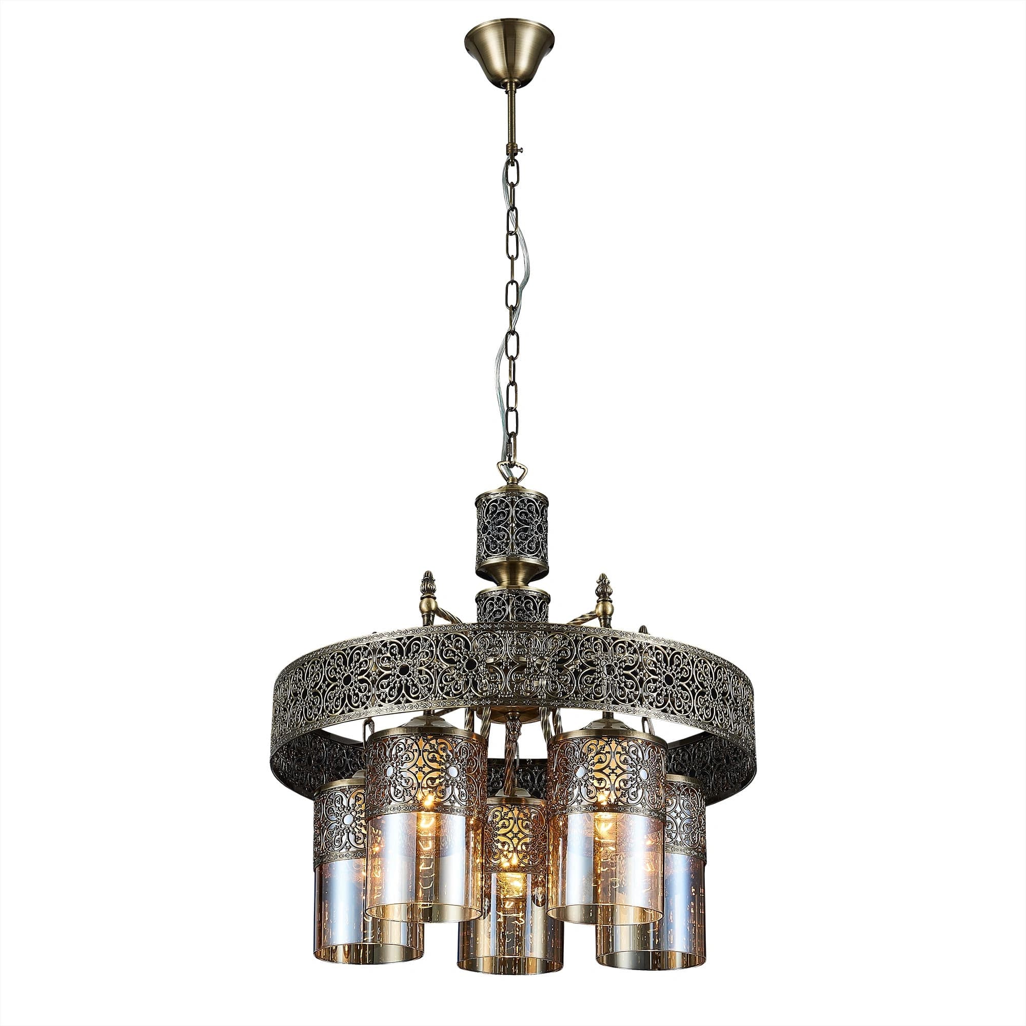 Citilux CL467153 Эмир Бронза Люстра