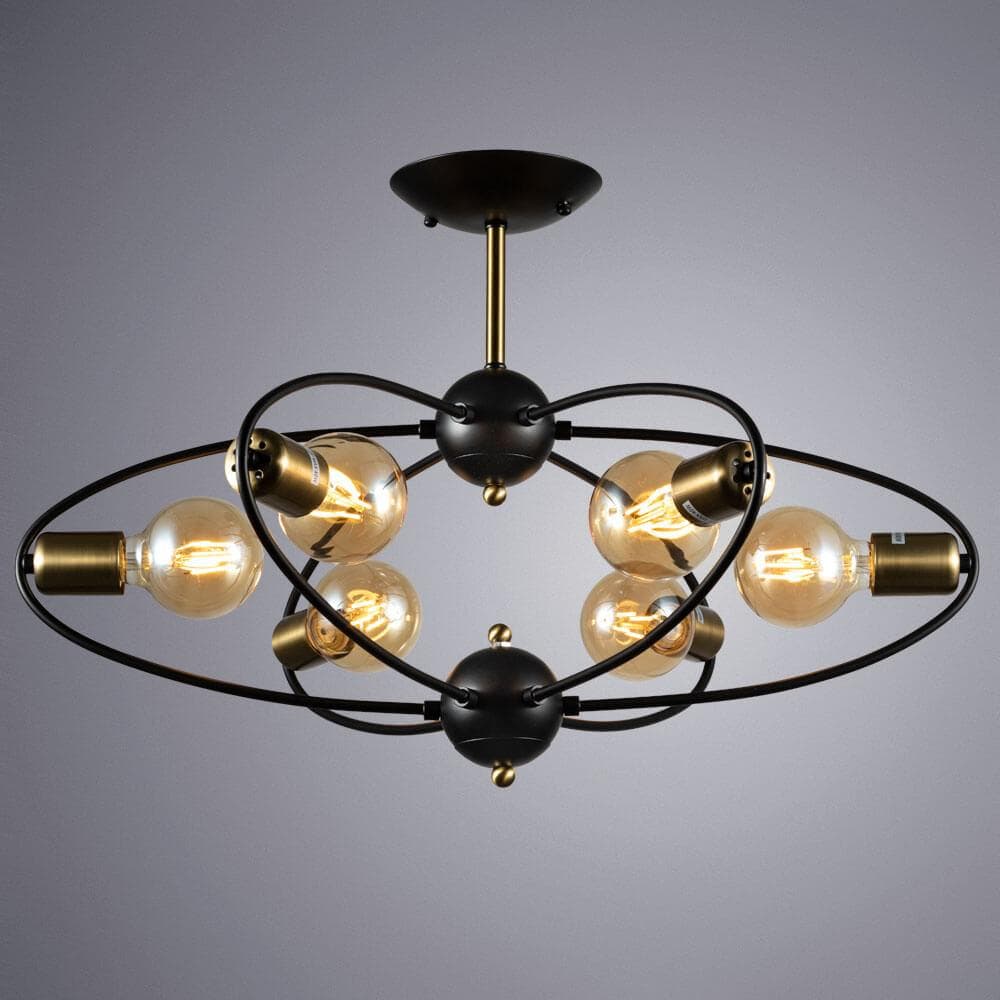 Arte Lamp A1963PL-6BK Люстра потолочная — миниатюра 2
