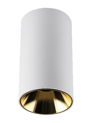 Jazzway PDL-R 14080 GU10 WH/GL (белый/золото) 230V IP20 .5031388